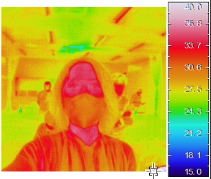 赤外線サーモグラフィは</p>何を測っているのか | サーモグラフィ