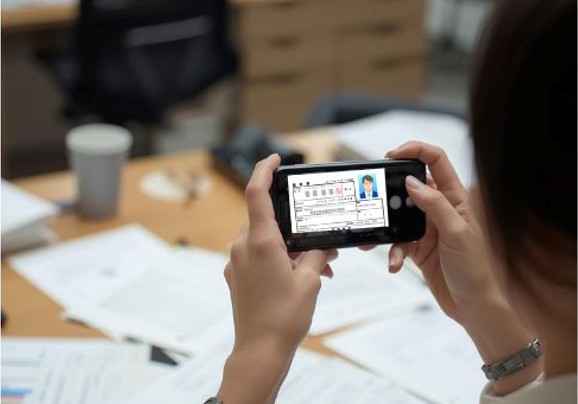 データ転記はスマホやスキャナーでスキャンするだけ
